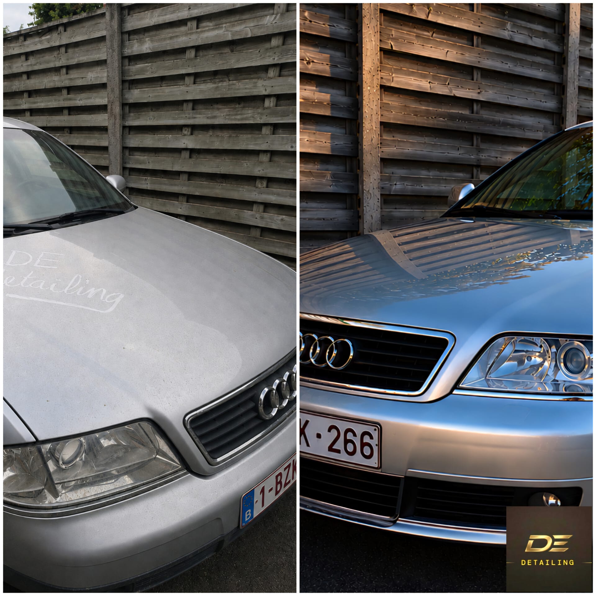 Audi detailing resultaat door DE detailing Tielt